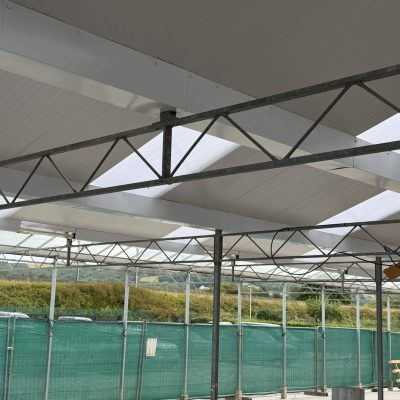 Glasshouse Re-roof - Daisy Clough Nurseries