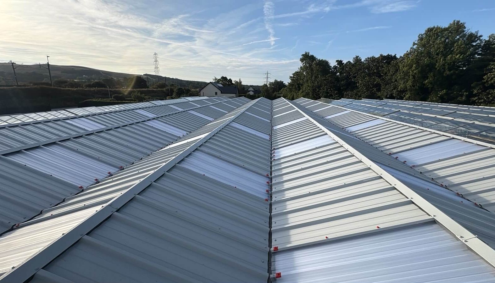 Glasshouse Re-roof - Daisy Clough Nurseries