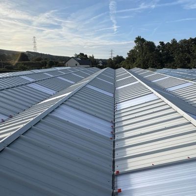 Glasshouse Re-roof - Daisy Clough Nurseries