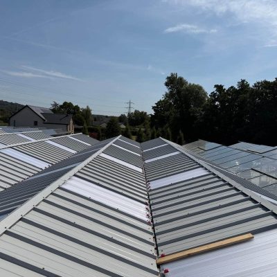 Glasshouse Re-roof - Daisy Clough Nurseries
