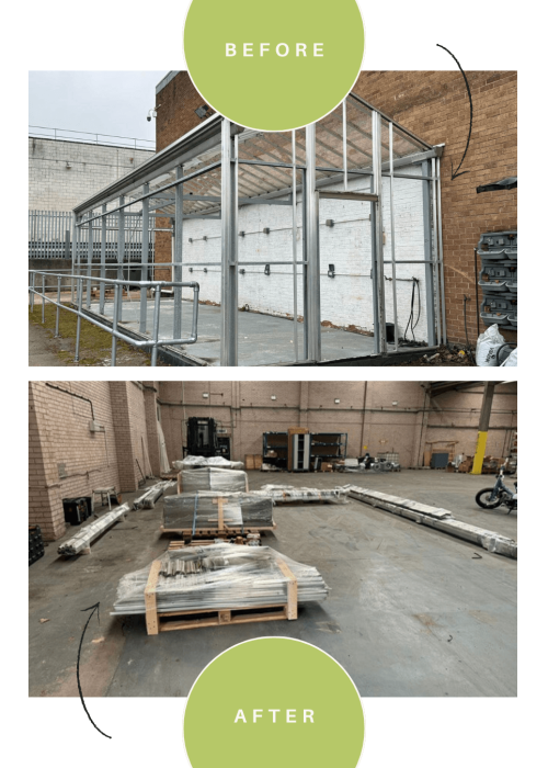 Glasshouse Dismantle & Removal